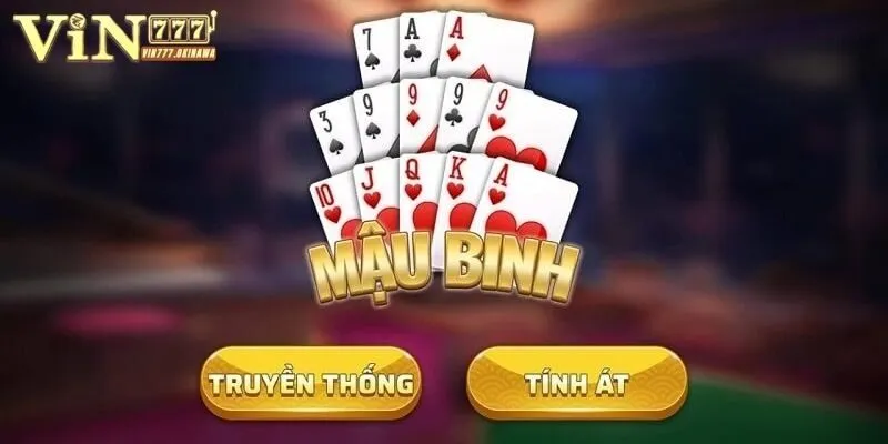 Mậu binh sảnh rồng là tổ hợp bài hiếm và siêu giá trị